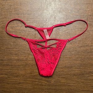 Intimissimi Adjustable Lacy Thong Bottom
